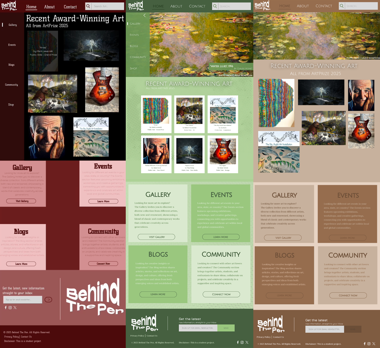 3 Different Mockups