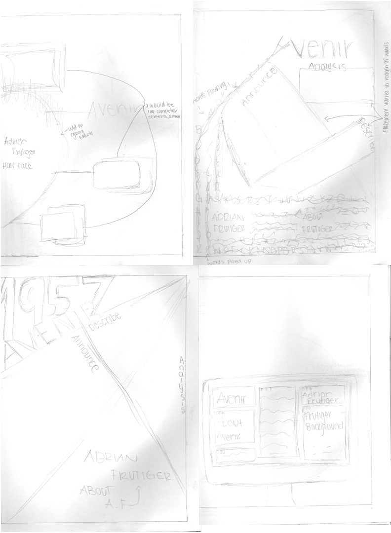 Design sketches